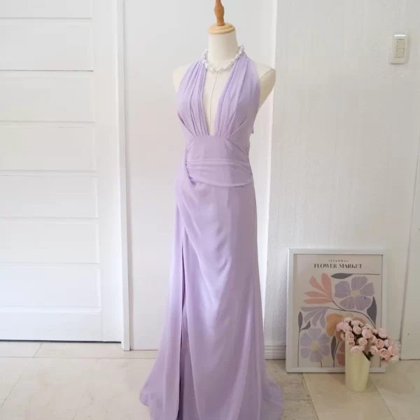 Emma Dress (Pale Purple)